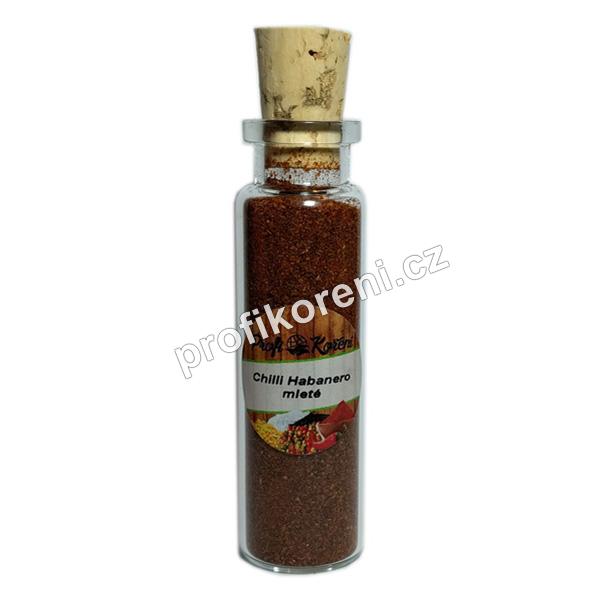 Chilli Kashmiri mleté, lahvička (10g)